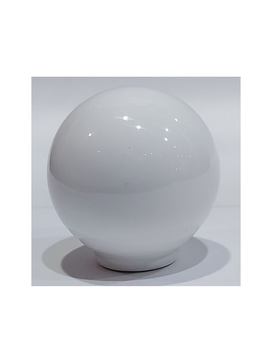 Italian Furniture Knob Eureka 11716-000-pla1 White Plastic D.34