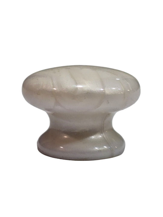 Italian Furniture Knob Eureka 11552-000-mab1 Plastic Dimensions D.29