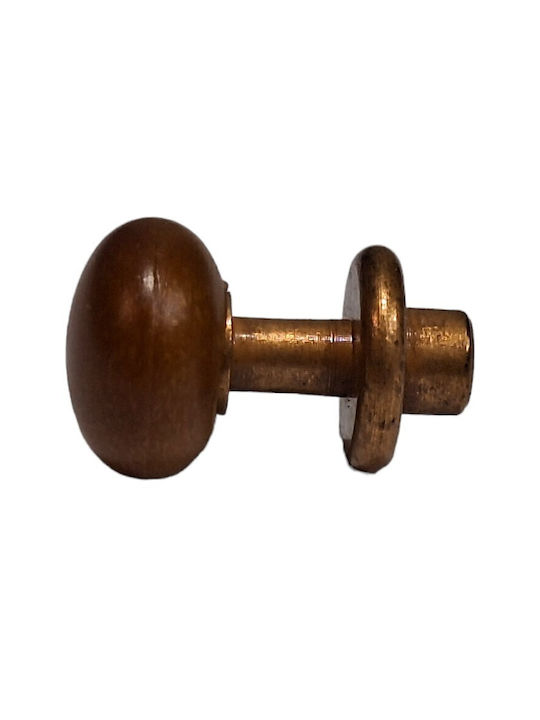 Italian Furniture Knob Eureka 11699-000-acc1 Copper Matte Brown Ø16