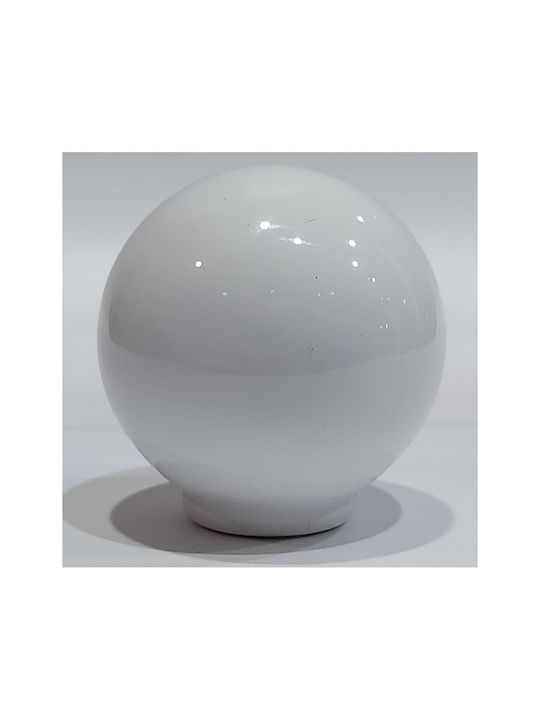 Italian Furniture Knob Eureka 11716-000-pla1 White Plastic D.34