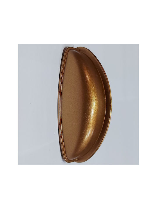 Italian Furniture Flush Handle Eureka 11725-064-brz1 Copper Dimension 6.4cm