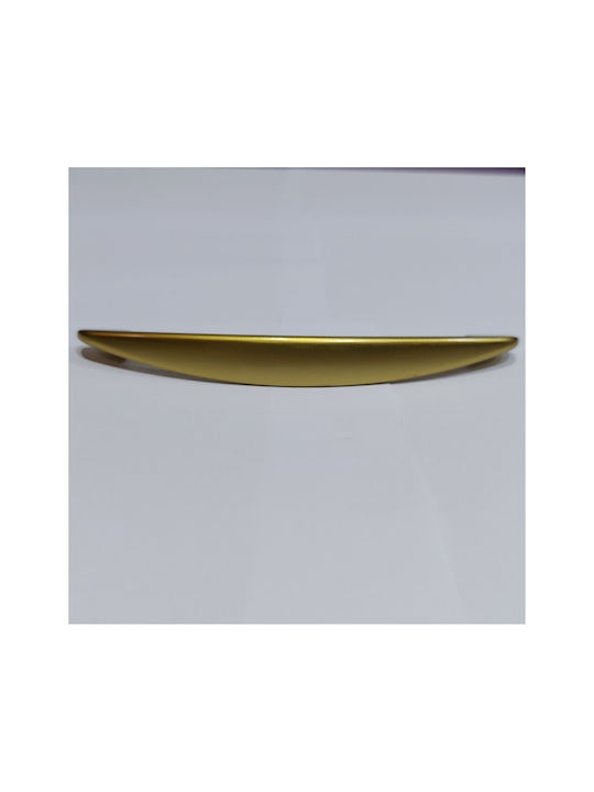 Italian Furniture Handle Eureka 11728-160-brz1 Gold Matte Size 16.0cm