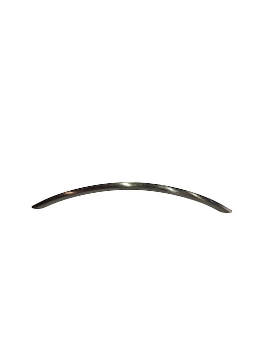 Italian Furniture Handle Eureka 11694-192-ino Nickel Matt Size 19.2cm