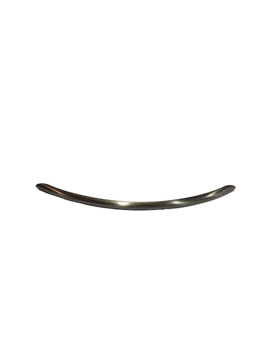 Italian Furniture Handle Eureka 11694-192-ino Nickel Matt Size 19.2cm