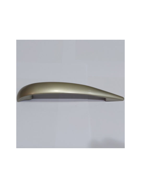 Italian Furniture Handle Eureka 11729-128-por Plastic Nickel Matt Size 12.8cm