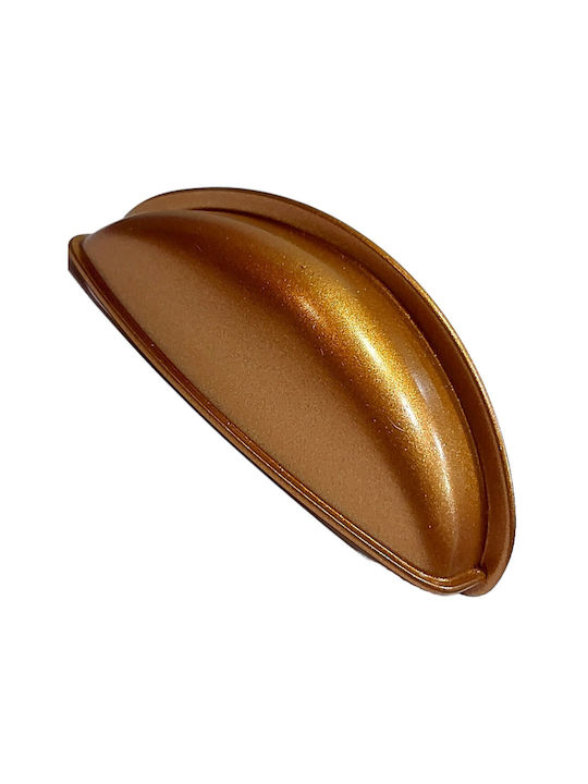 Italian Furniture Flush Handle Eureka 11725-064-brz1 Copper Dimension 6.4cm