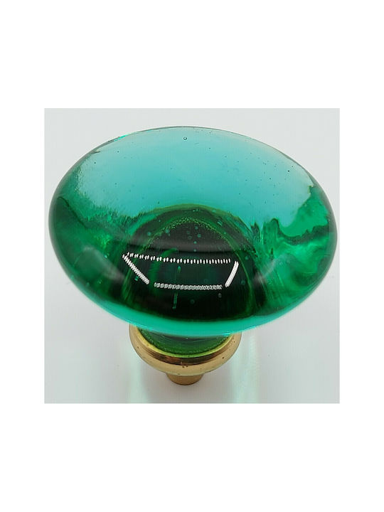 Buton Cristalin Italian Pentru Mobilier Valli&valli 9055-mour Cristal Murano Diametru 34