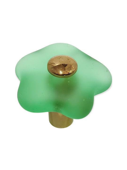Krisallines Italienisches Möbelgriff Valli&valli 9061-mour Kristall Murano Durchmesser 35