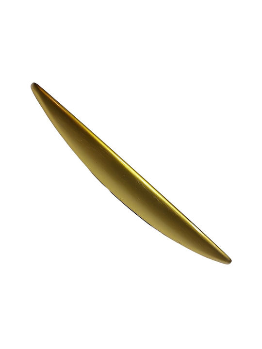 Italian Furniture Handle Eureka 11728-160-brz1 Gold Matte Size 16.0cm