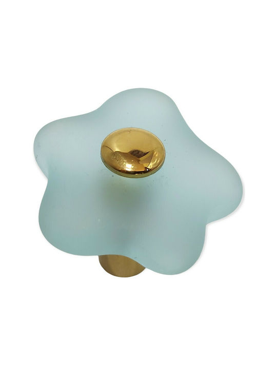 Krisallines Italienisches Möbelgriff Valli&valli 9062-mour Kristall Murano Φ35