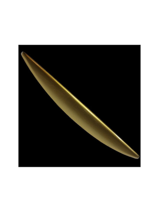 Italian Furniture Handle Eureka 11728-160-brz1 Gold Matte Size 16.0cm