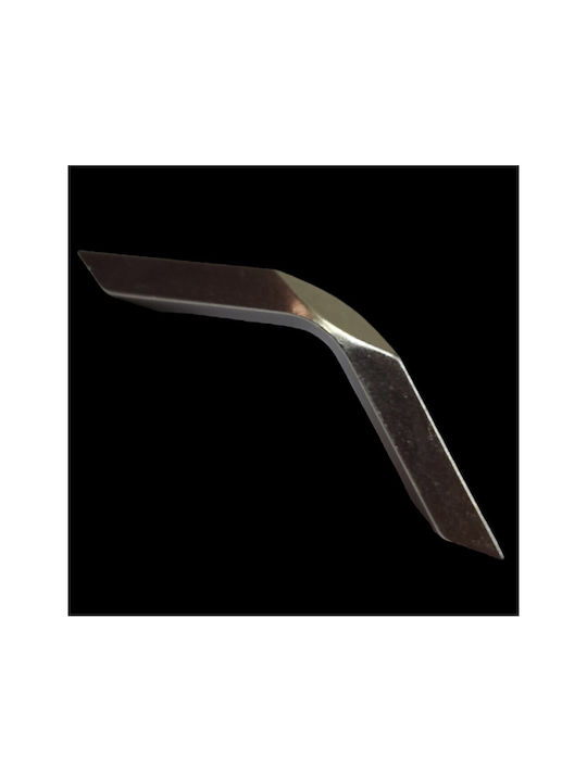 Italian Furniture Handle Eureka 11726-064-roz1 Nickel Matte Size 6.4cm