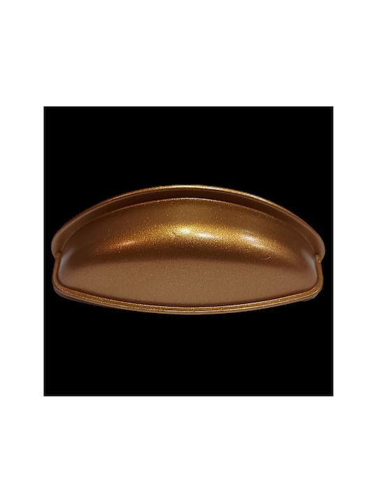 Italian Furniture Flush Handle Eureka 11725-064-brz1 Copper Dimension 6.4cm