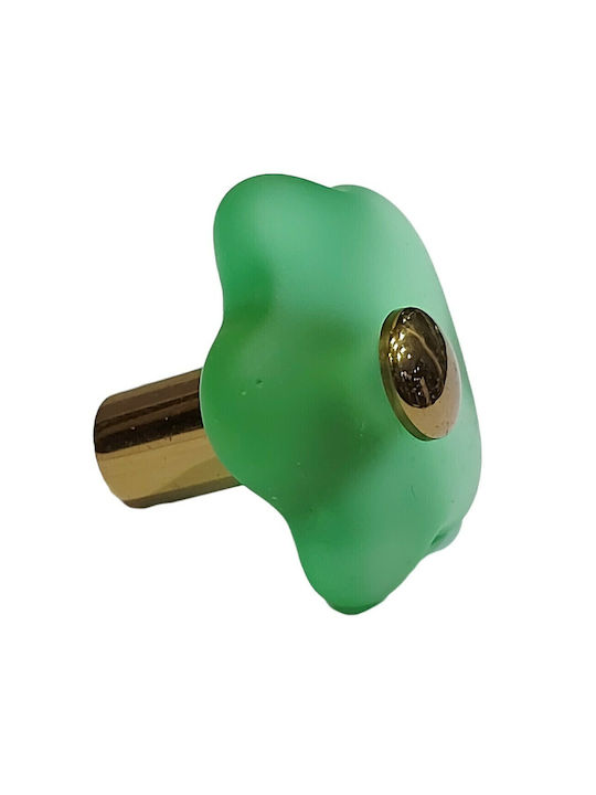 Krisallines Italienisches Möbelgriff Valli&valli 9061-mour Kristall Murano Durchmesser 35