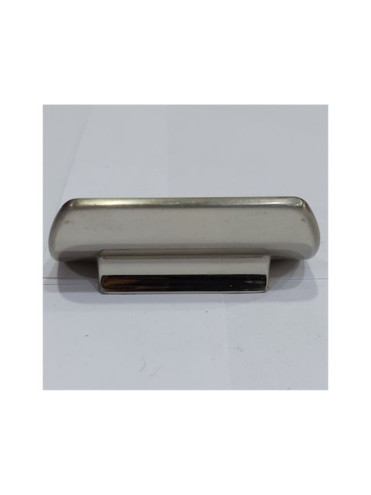 Italienischer Möbelgriff Valli&valli 4807-128-12b1 Matt Nickel Durchmesser 12,8cm