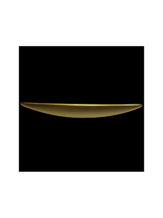 Italian Furniture Handle Eureka 11728-160-brz1 Gold Matte Size 16.0cm