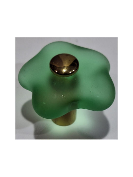 Krisallines Italienisches Möbelgriff Valli&valli 9061-mour Kristall Murano Durchmesser 35