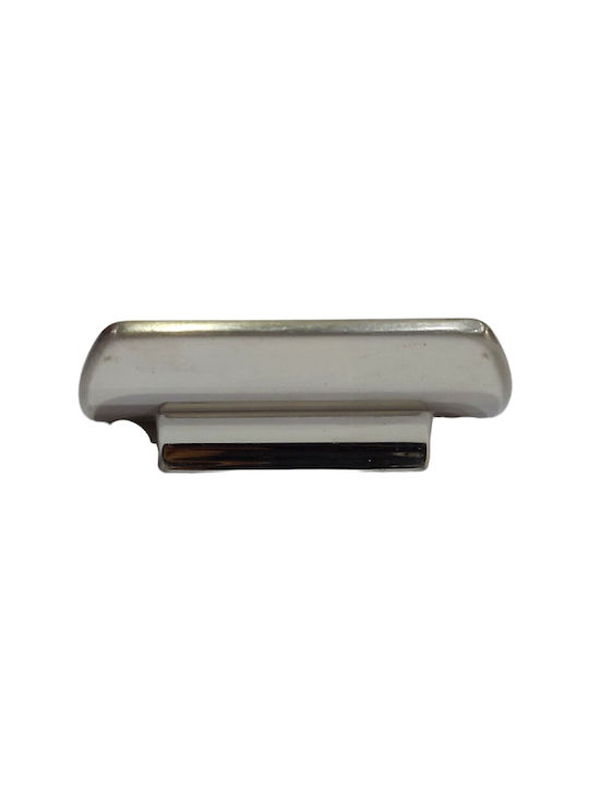 Italienischer Möbelgriff Valli&valli 4807-128-12b1 Matt Nickel Durchmesser 12,8cm