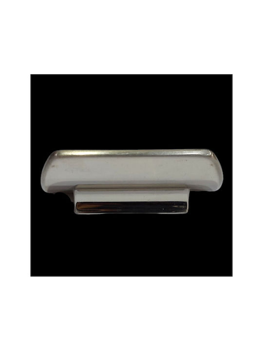 Italienischer Möbelgriff Valli&valli 4807-128-12b1 Matt Nickel Durchmesser 12,8cm
