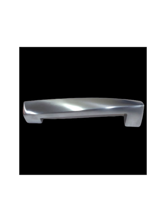 Italienischer Möbelgriff Valli&valli 4793-128-10c1 Chrom Matt Länge 12,8cm