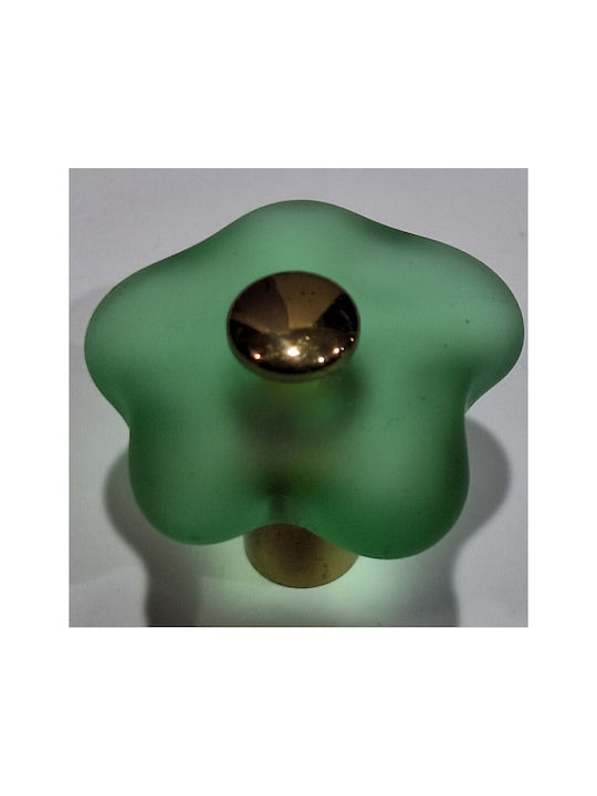 Krisallines Italienisches Möbelgriff Valli&valli 9061-mour Kristall Murano Durchmesser 35