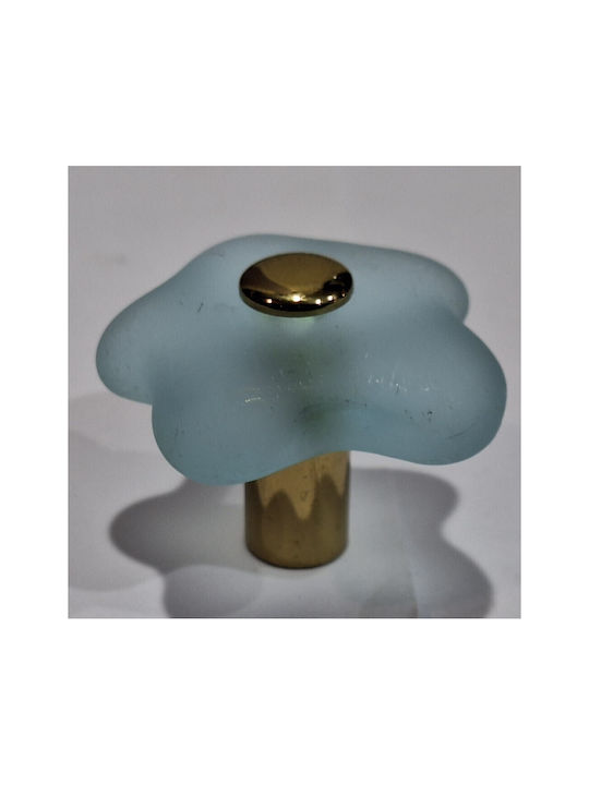 Krisallines Italienisches Möbelgriff Valli&valli 9062-mour Kristall Murano Φ35