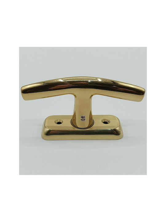 Ιταλικό Ορειχάλκινο Πόμολο Παραθύρου Mandelli 4766-oro1 Χρυσο Γυαλιστερο Διαστάσεις 105 × 29 × 55 Mm