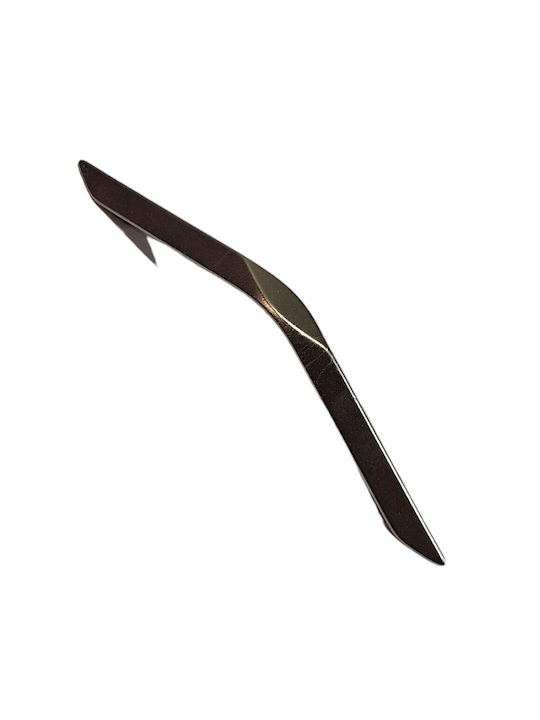 Italian Furniture Handle Eureka 11726-064-roz1 Nickel Matte Size 6.4cm
