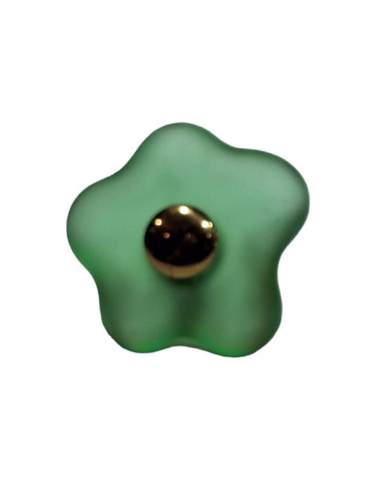 Krisallines Italienisches Möbelgriff Valli&valli 9061-mour Kristall Murano Durchmesser 35