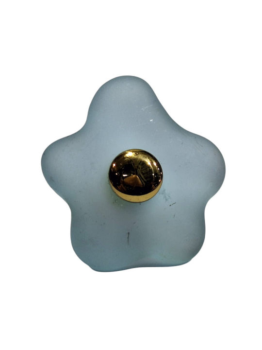 Krisallines Italienisches Möbelgriff Valli&valli 9062-mour Kristall Murano Φ35