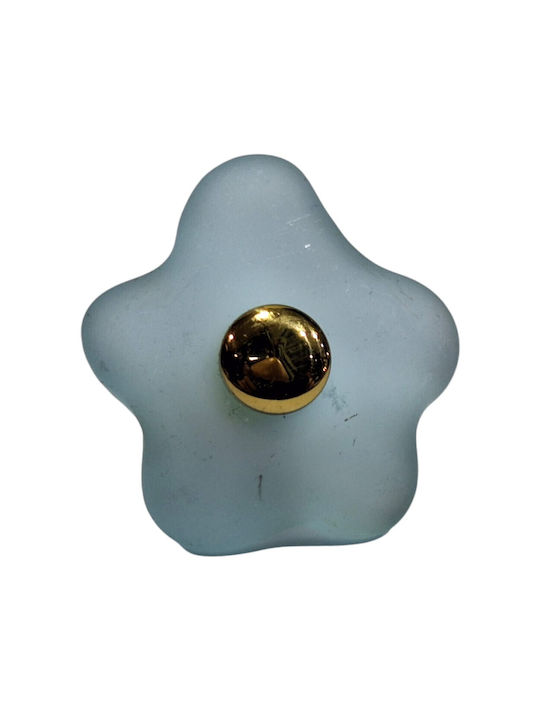 Krisallines Italienisches Möbelgriff Valli&valli 9062-mour Kristall Murano Φ35