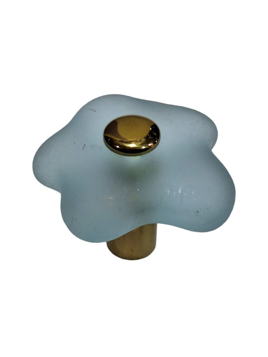 Krisallines Italienisches Möbelgriff Valli&valli 9062-mour Kristall Murano Φ35