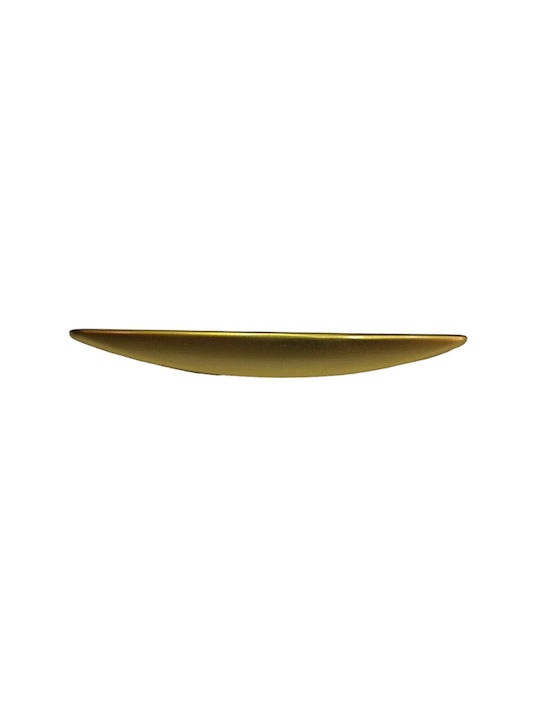 Italian Furniture Handle Eureka 11728-160-brz1 Gold Matte Size 16.0cm
