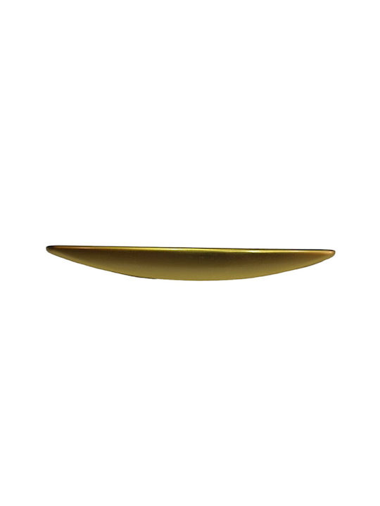 Italian Furniture Handle Eureka 11728-160-brz1 Gold Matte Size 16.0cm
