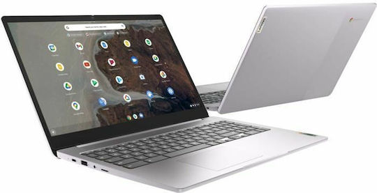 Lenovo IdeaPad 3 Chrome 15IJL6 15.6" FHD (Celeron Dual Core-N4500/4GB/64GB SSD/Chrome OS) Arctic Grey (US Keyboard)