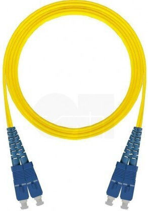 Central Καλώδιο Οπτικής Ίνας SC/APC-LC/APC 3m Κίτρινο