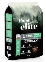 Elite Dry Food for Adult Cats with Chicken / Meat / Corn / Rice / Liver 15kg
