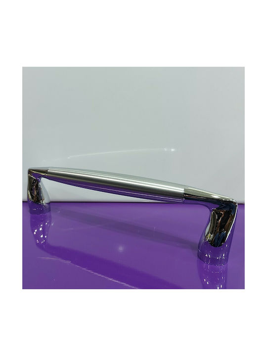 Italienischer Messing-Tastatur Außentür Mandelli 4898-ino Zweifarbige Größe 25,0cm