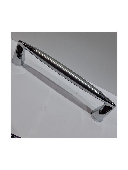 Italienischer Messing-Tastatur Außentür Mandelli 4898-ino Zweifarbige Größe 25,0cm