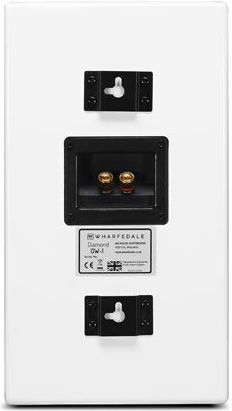 Wharfedale Diamond OW-1 Ζεύγος Ηχείων Hi-Fi Τοίχου 150W 2 Δρόμων Λευκά