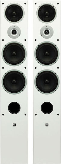 Wilson Raptor 9 Pereche Boxe Hi-Fi pardoseală 220W L19.5xA19.5xÎ116cm. Alb