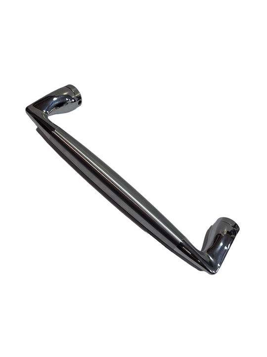 Italienischer Messing-Tastatur Außentür Mandelli 4898-ino Zweifarbige Größe 25,0cm
