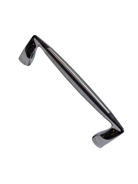 Italienischer Messing-Tastatur Außentür Mandelli 4898-ino Zweifarbige Größe 25,0cm
