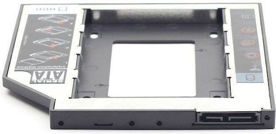 Lanberg Caddy Adapter HDD Frame 5.25" to 2.5" Slim 9.5MM Μαύρο (IF-SATA-10)