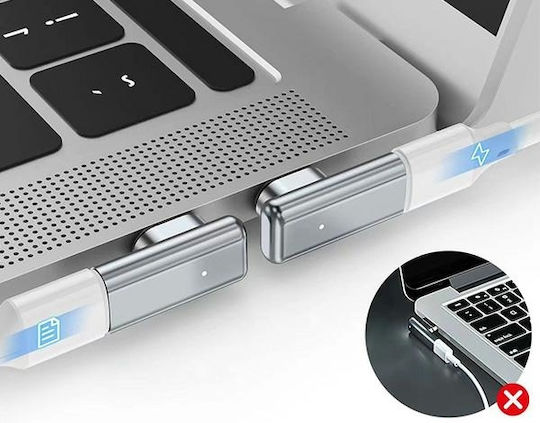 Adaptor magnetic Beline USB-C argintiu DAC BLNAM01 BLNMA01