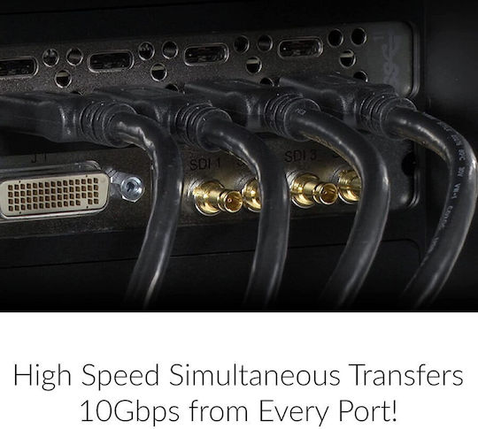 Sonnet Card de control PCIe cu 8 porturi USB 2.0 / USB 3.0 / USB 3.1 / USB 3.2 Allegro Pro ()