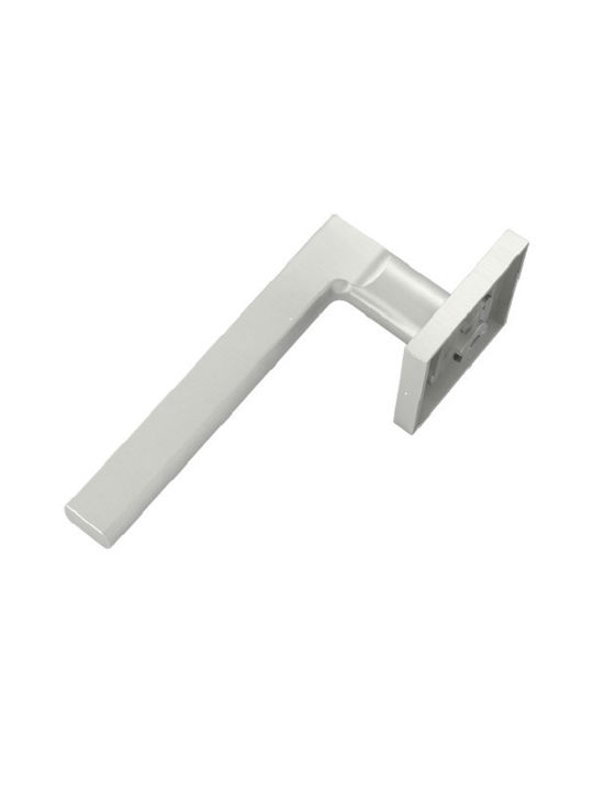 Door Handle Rosette Finetto Art.842056 121 5x50mm Satin Inox Right Front Door 243-842a056bsn-Right Front Door