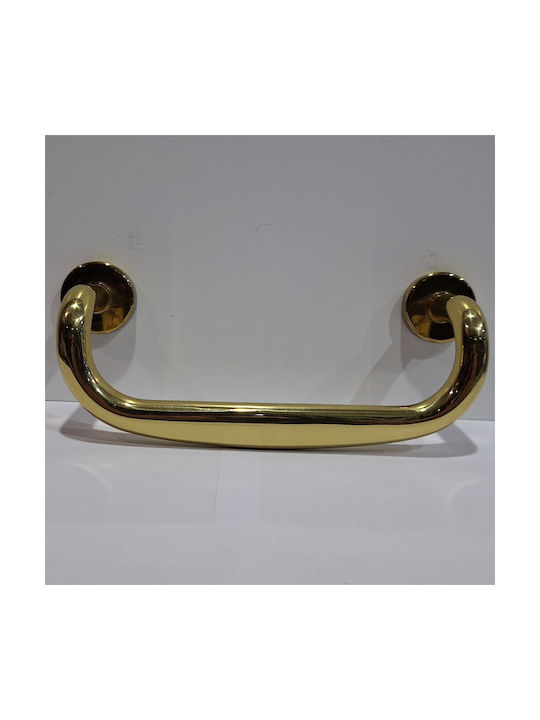 Италиански Захват Предна Врата Valli&valli 4917-oro1 Златен Лъскав Размер 21,5см