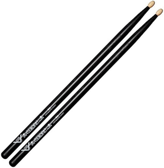 Vater Hickory Μπαγκέτες Ντραμς Eternal 5A σε Μαύρο Χρώμα