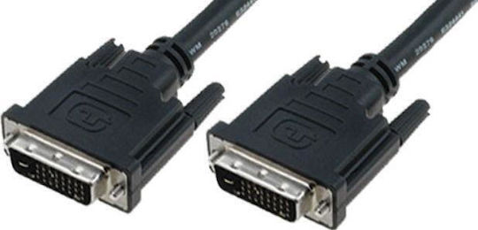 Digitus Kabel DVI-D-Stecker - DVI-D-Stecker 2m Schwarz (AK-320101-020-S)
